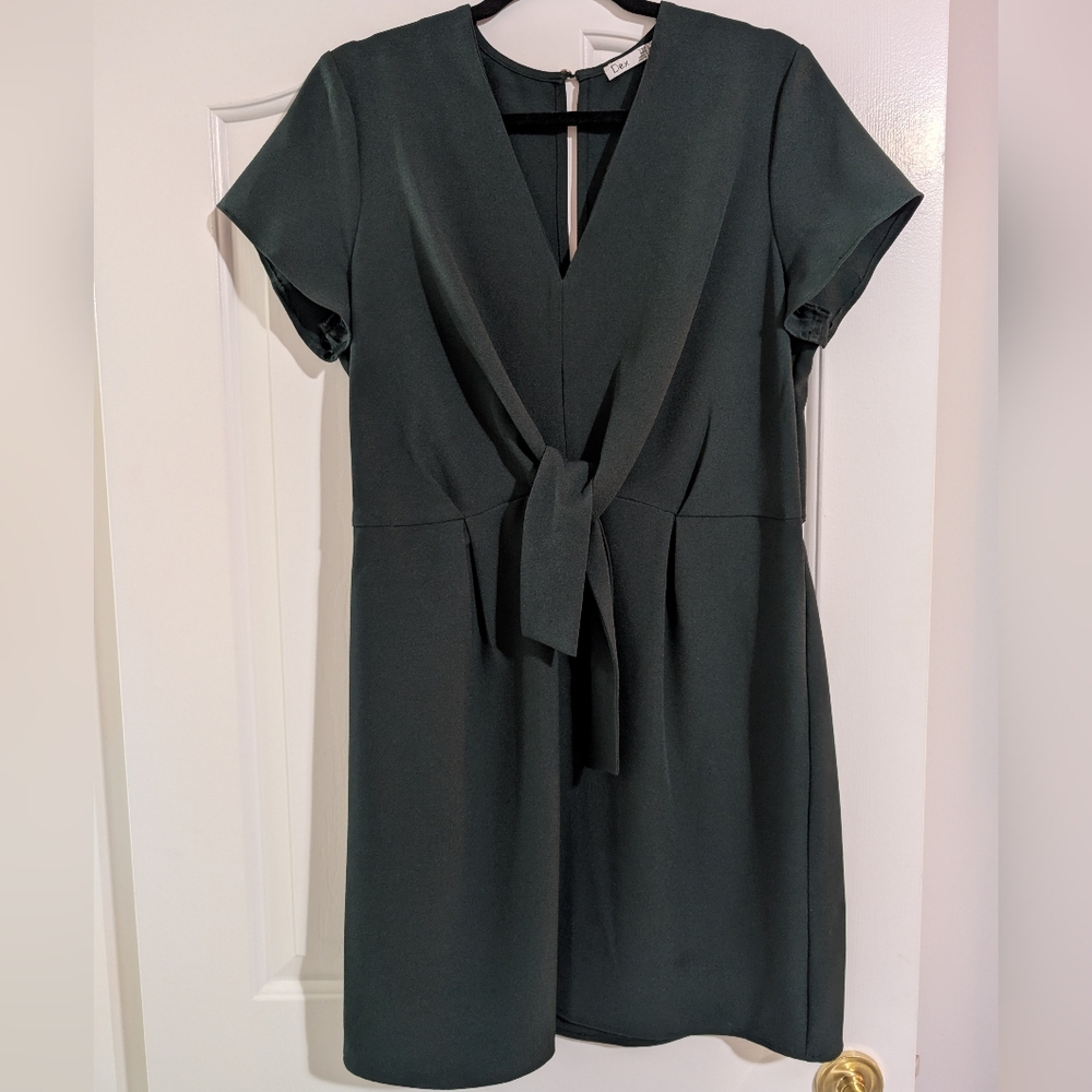 Dex Tie-Front Mini Dress